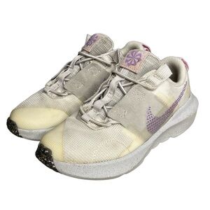Nike kids Crater Impact sneakers. Toddler size 13C white gray lilac used